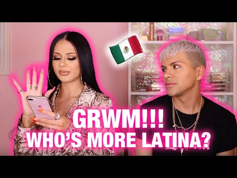 GRWM FT GABRIEL ZAMORA | WHO'S MORE LATINA?