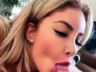 Mexicana blowjob with her big boobs