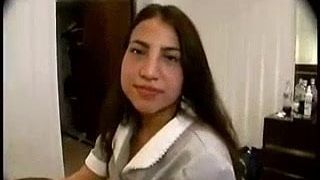 sexy Latina maid